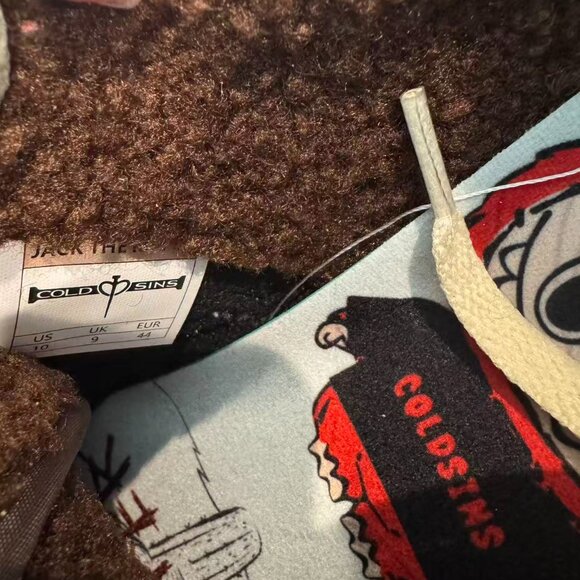 Cold Sins Jack The Ripper Travis Scott x Labubu Customs Mocha Shoes - MENS 10 - Picture 7 of 7